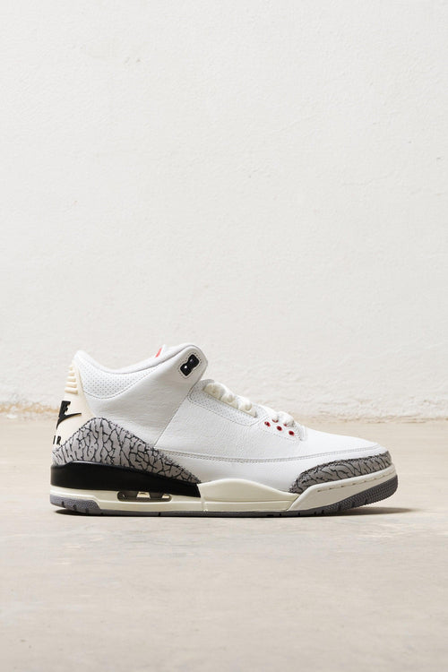 Sneakers 7819 Air Jordan 3 Retro White Cement