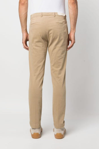 Pantalone Beige con Chiusura Nascosta e Gamba Dritta - 3