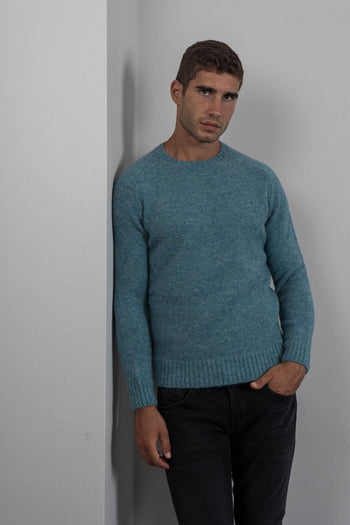 Maglia Girocollo Azzurro Uomo - 2