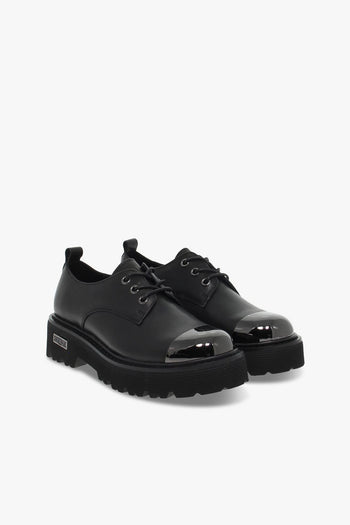 Scarpa bassa SLASH 3041 LOW W in pelle nero - 5