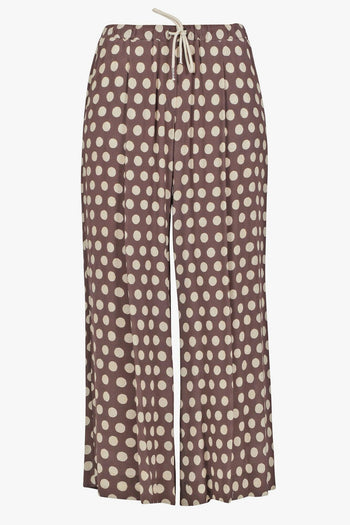 - Pantalone - 430790 - Marrone/Panna - 2