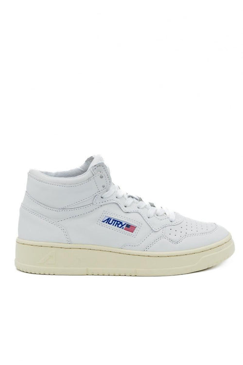 Sneaker Alta AUMW-GG04 Bianco Donna