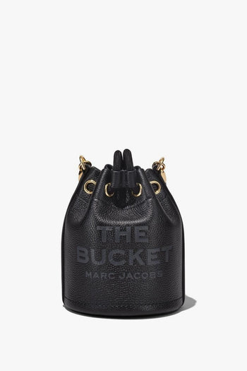 Borsa Nero Donna Secchiello The Bucket Bag Mini - 5