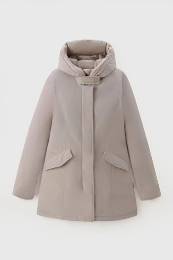 Arctic Parka Luxury Urban Touch Taupe Piumino Grigio - 4