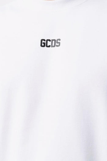 T-Shirt Bianco Stampa Micro Logo - 4