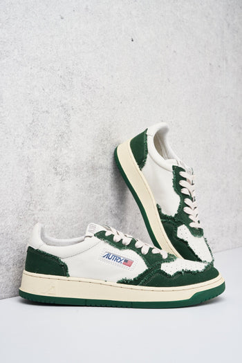 01 Low Man Canvas/bi Bianco Uomo - 6