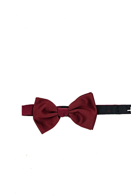 Papillon Raso Bordeaux Uomo