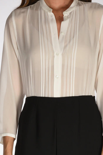 Abito Bitessuto Bianco/nero Donna - 3