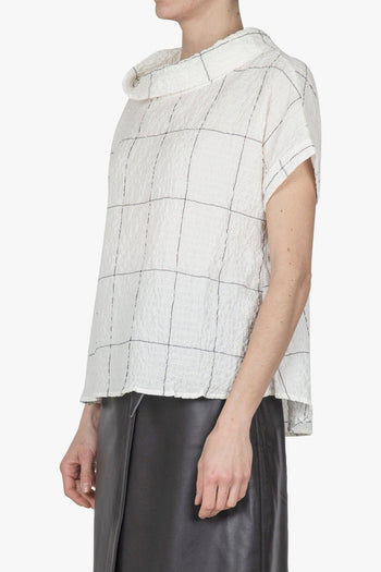 - Blusa - 430649 - Panna/Nero - 4