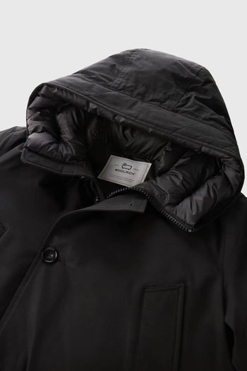 Arctic Anorak in Ramar Cloth Nero Piumino - 5