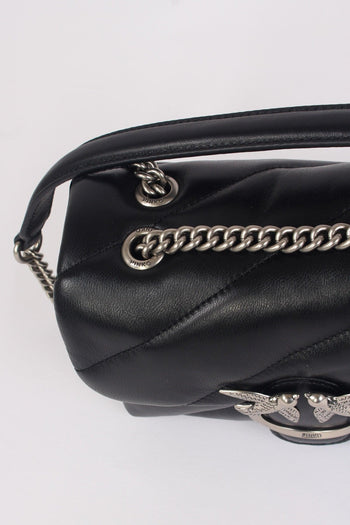 Mini Tracolla Love Puff Nappa Black - 7