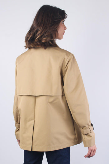 Biglia Trench Corto Miele - 3