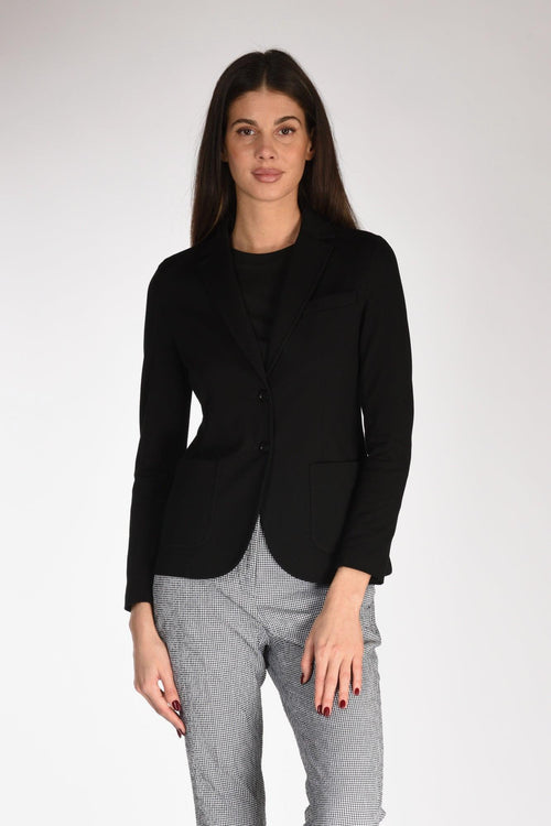 1901 Blazer Piquet Nero Donna