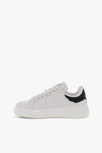 Sneakers ALEXANDER MCQUEEN in pelle bianco e nero - 3