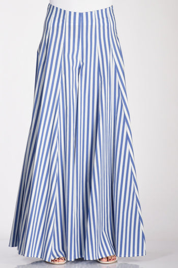 Pantalone Debby Blu/bianco Donna - 3