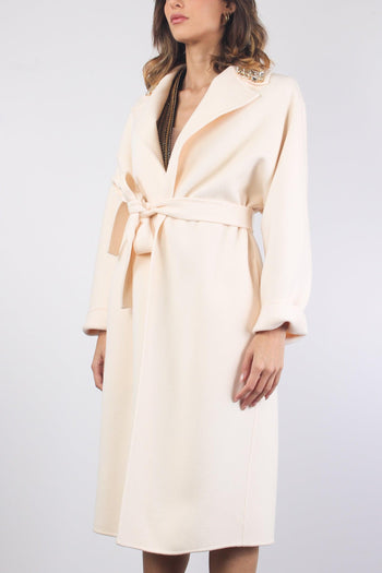 Cappotto Lana Vestaglia Burro - 7