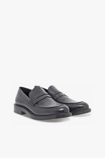 Mocassino STILE INGLESE in pelle nero - 5