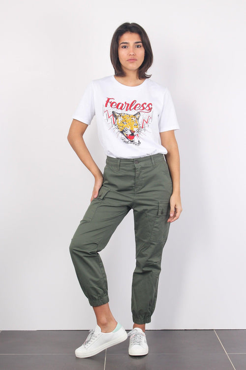 Pantalone Cargo Bull Verde Militare