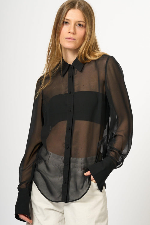 Camicia Nero Donna