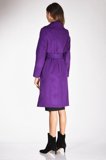 Cappotto Vestaglia Viola Donna - 5