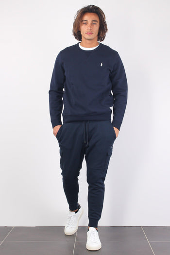 Girocollo Felpa Navy - 3