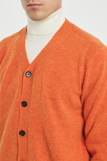 Cardigan in lambswool chili 900971 - 4