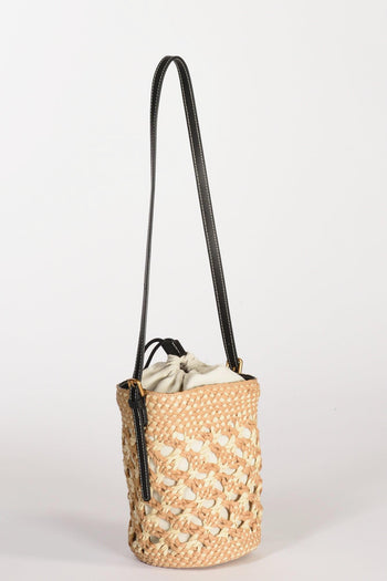 Secchiello Saona Beige/nero Donna - 5