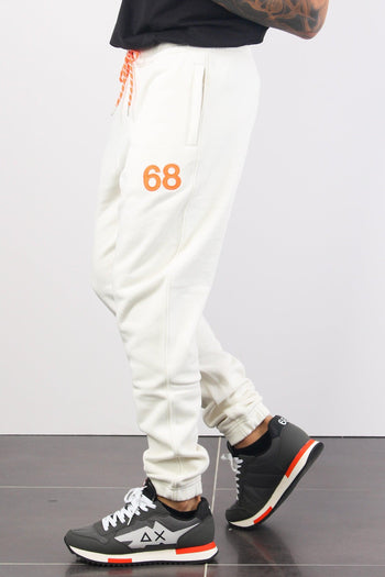 Pantalone Logo Fluo Bianco - 5