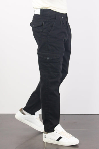 Pantalone Cargo Nero - 6