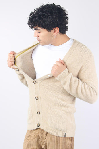 Cardigan Peloso Cammello - 6