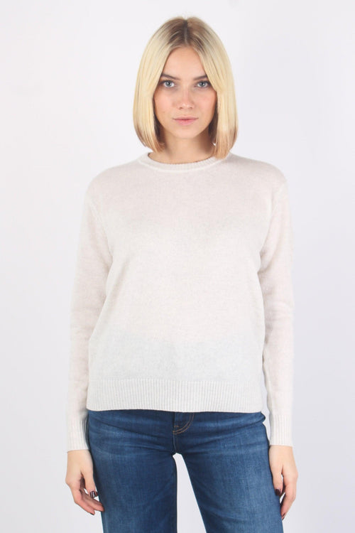 Ysee Girocollo Over Cashmere Nuage