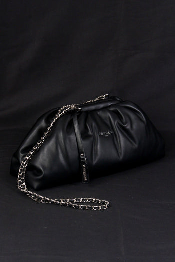Maxi Pochette Liscia Nero - 6