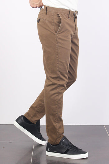 Pantalone Chino Tricot Biscotto - 4