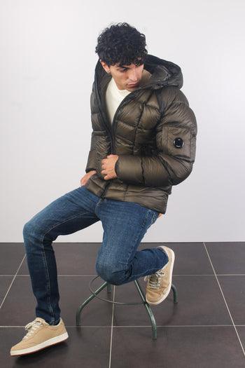 Piumino Grosso Dd Shell Olive Night - 3