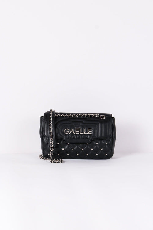 Cartella Piccola Strass Nero