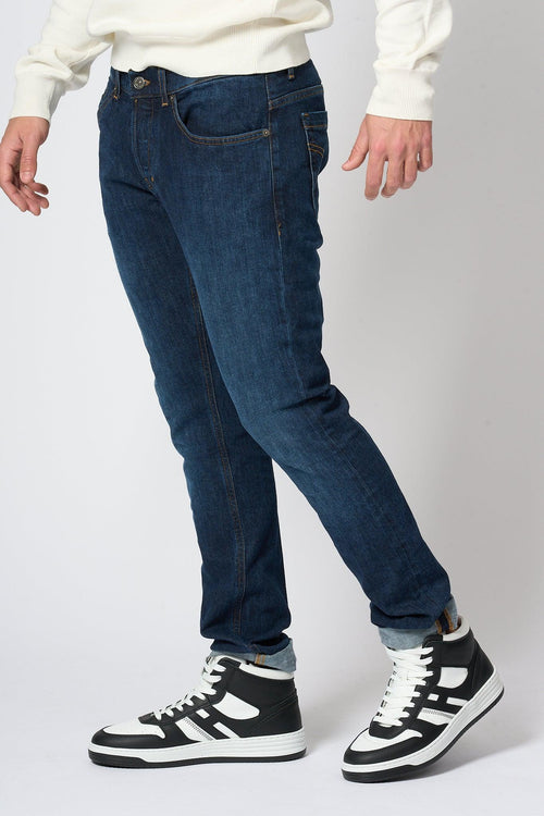 George Jeans Denim Scuro Uomo - 2