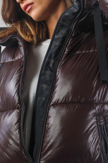 Isabel Piumino Lungo Laccato Brown Black - 2