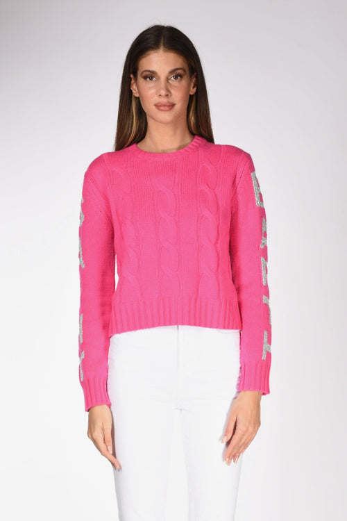 Saint Barth Girocollo Fucsia Donna - 2