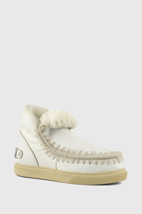 Stivaletto Eskimo Sneaker Rhinestones Bianco Donna - 2