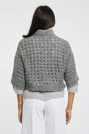 Maglia Grigio Donna - 4