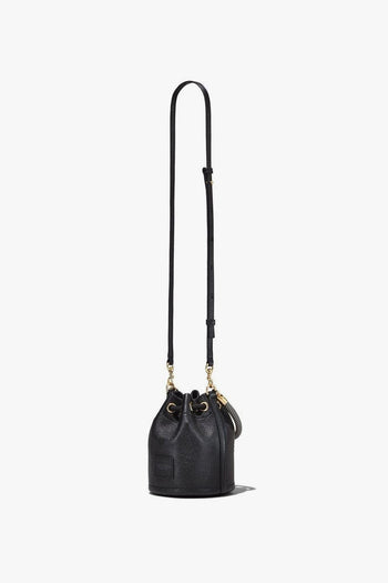 Borsa Nero Donna Secchiello The Bucket Bag Mini - 4