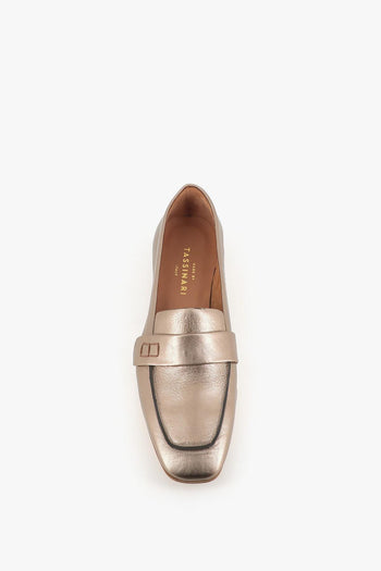 Mocassino S240647a Oro Donna - 5