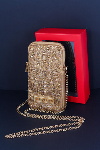 Portacellulare Strass Champagne - 5