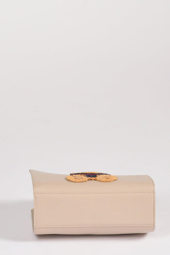 Paris Borsa Orsetto Beige Chiaro Donna - 7