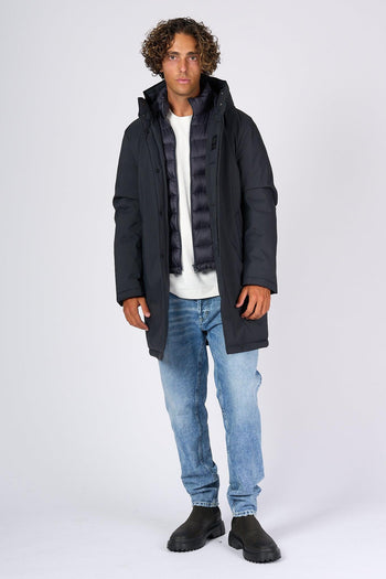 Piumino Morning Coat Blu Uomo - 6