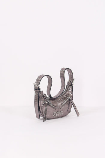 Mezza Luna Piccola Zip Gun Metal - 4