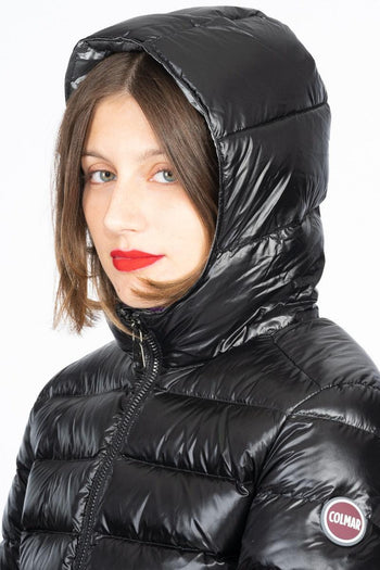 Piumino Bomber Nero Donna - 5