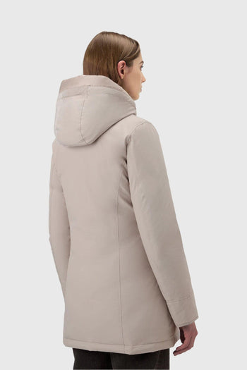 Arctic Parka Luxury Urban Touch Taupe Piumino Grigio - 3