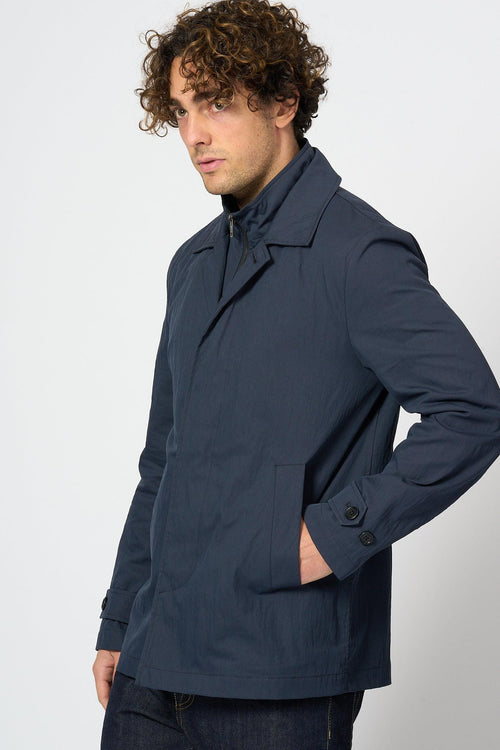 Morning Coat Corto Blu Uomo