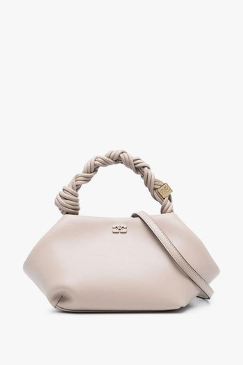 Borsa Grigio Donna Manico Intrecciato - 5